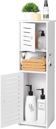 Ospite da bagno sottile - resistente all'umidità - 1 pezzo - bianco