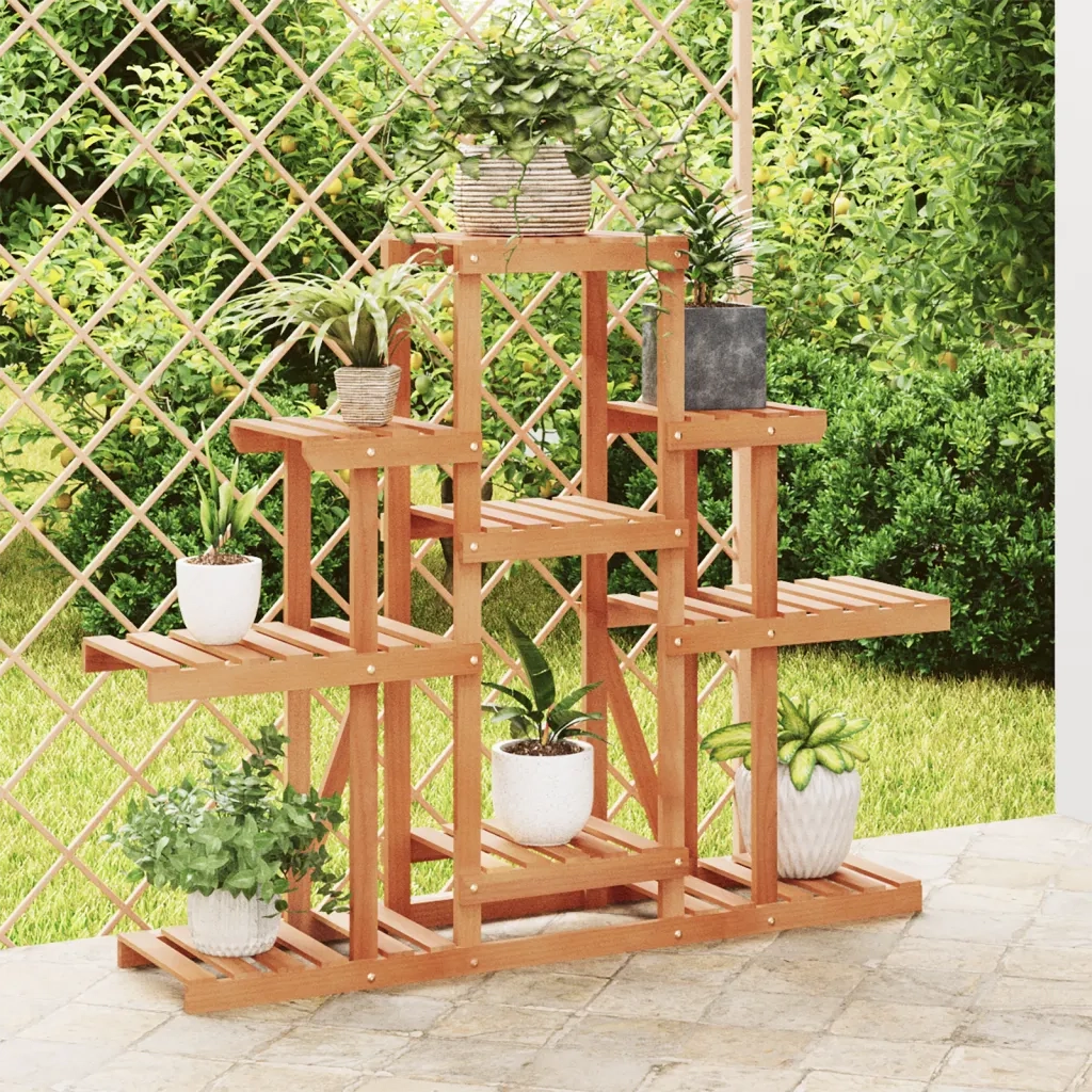 Portafiori | Sostegno per piante 110x25x96 cm in Legno Massello di Abete