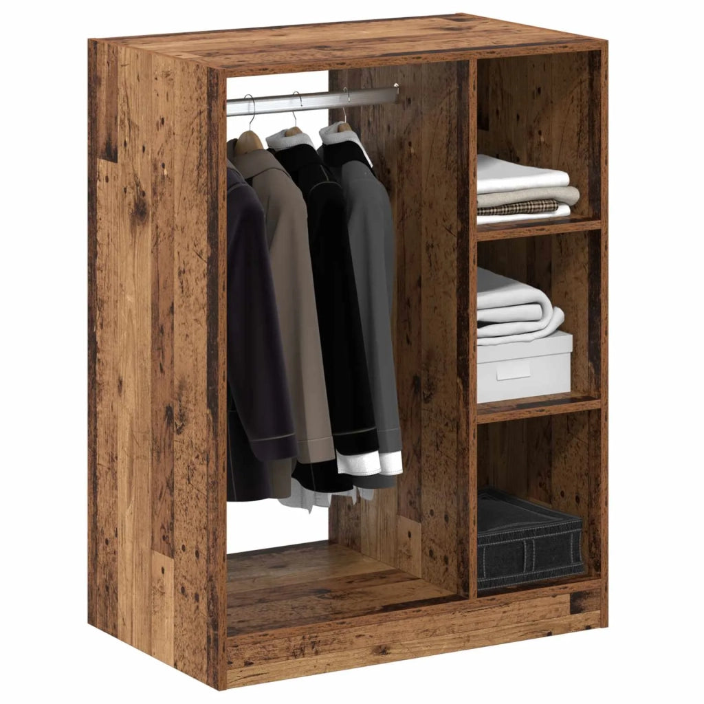 Guardaroba con lo scaffale Legno vecchio 77 x 48 x 102 cm CFW6325667