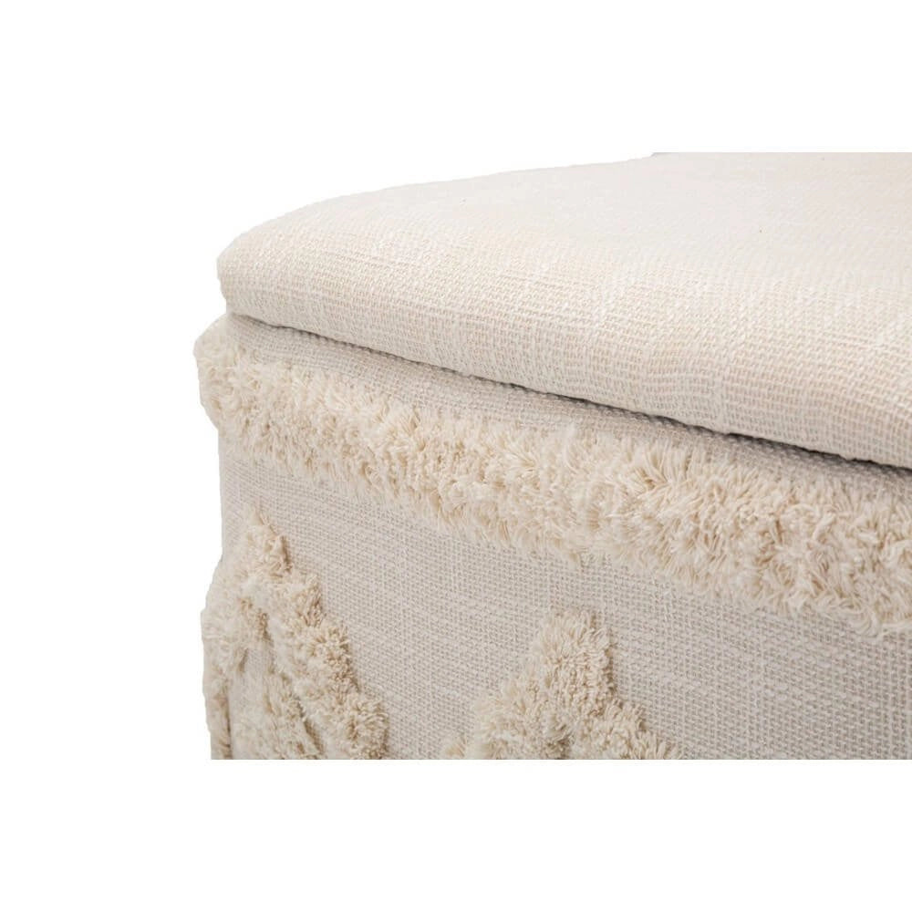 Puff Contenitore Quadrato cm 40X40X40 - DAMASCO