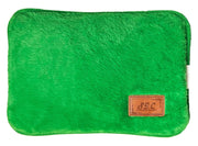 Borsa Acqua Calda Elettrica in Peluche 500W Scaldino Elettrico Scalda Mani e Piedi in Casa a Letto per Giornate Fredde Dolori Mestruali e Muscolari