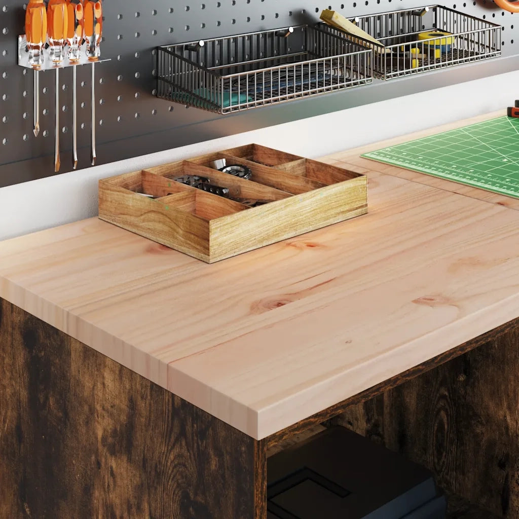 Armadietto da Garage in Rovere Affumicato 60x51x85 cm