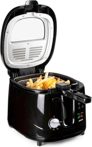 Frittelle 25 l plastica nera - grande capacità, uso professionale