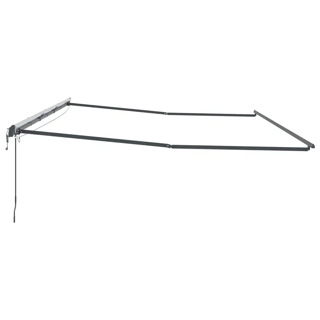 vidaXL Tenda da Sole con Antracite 6 x 3 m Metallo