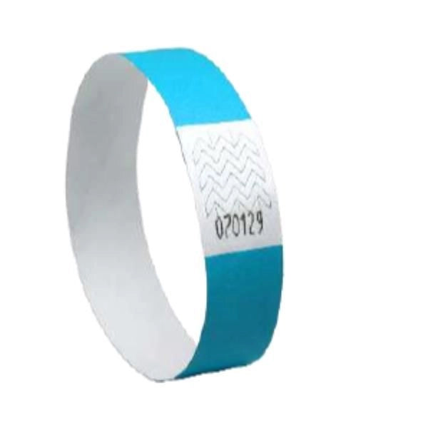 Braccialetti tyvek blu fluo - TYVBL-50
