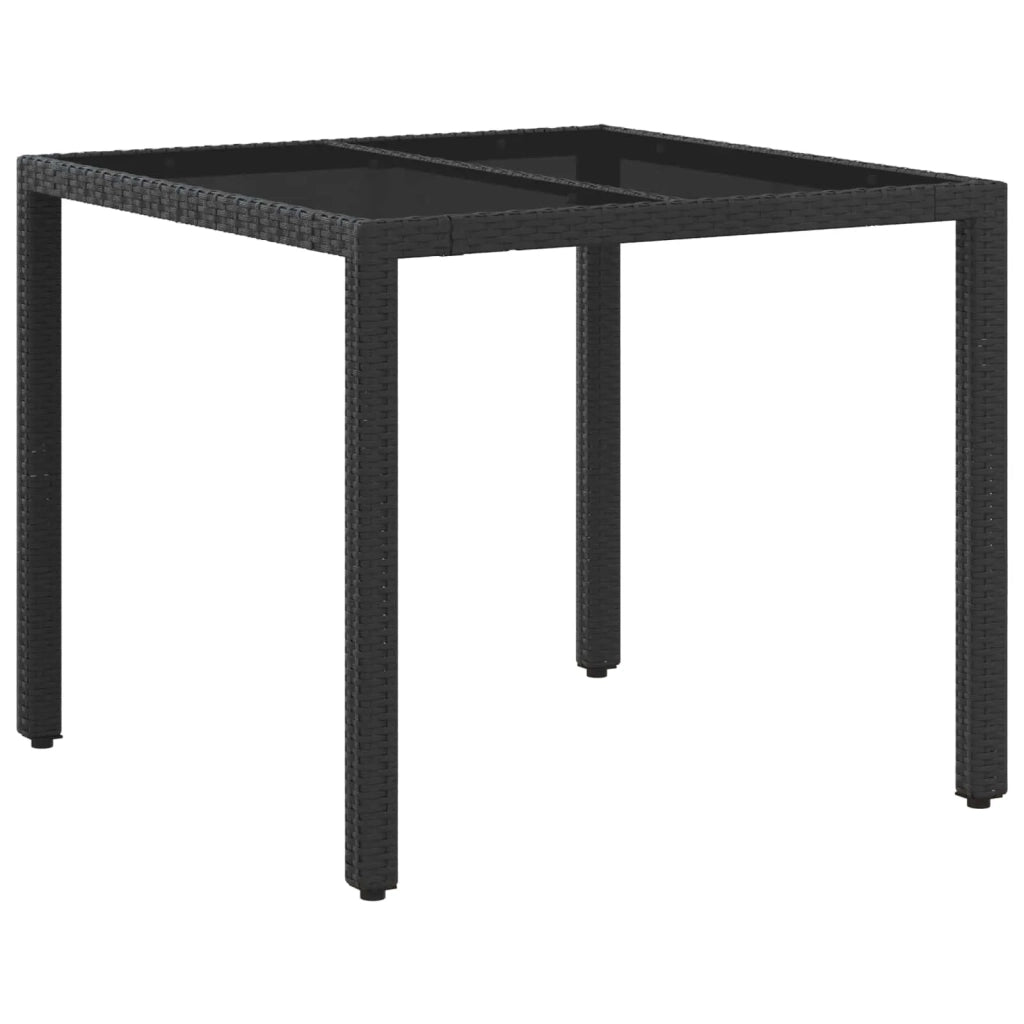 Set da pranzo per esterni 5 pz polyrattan 3422297