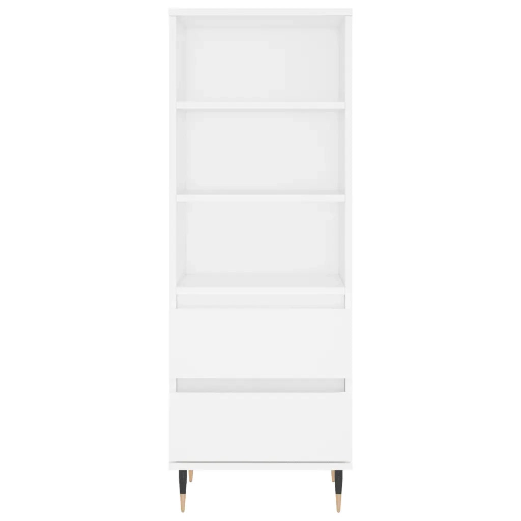 Credenza Bianco 40x36x110 cm in Legno Multistrato 831500