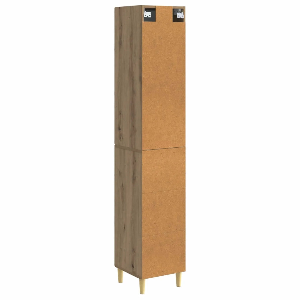 Set di armadi 2 pcs Rovere Artigianale 33 x 34,5 x 90 cm 3416735