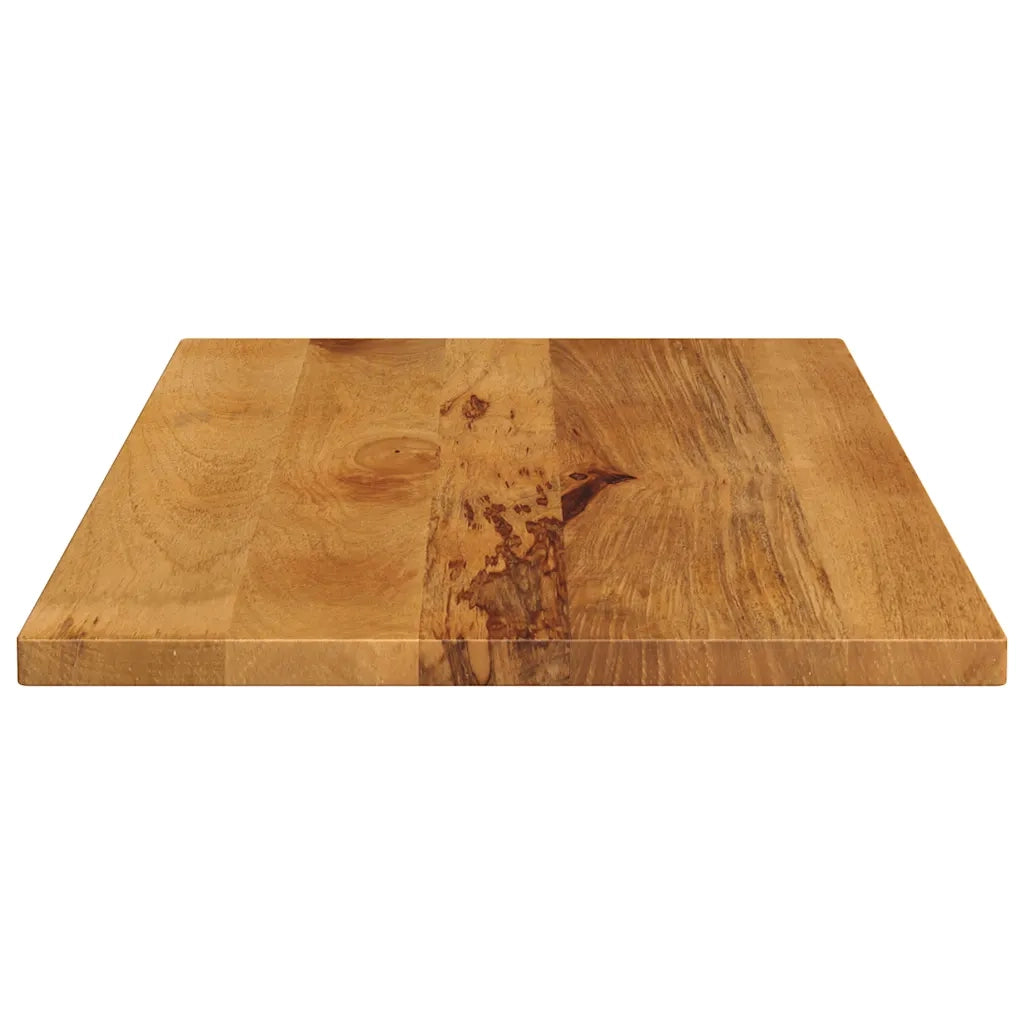 Piano per Tavolo 90x60x3,8 cm Rettangolare Legno Massello Mango 371664