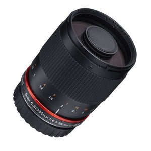 SAMYANG Obiettivo APS-C per Sony E 300 mm / F6.3 Messa a fuoco manuale, nero