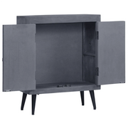 Credenza-Buffet-Armadio da cucina in Legno Massello di Mango 60x30x76 cm