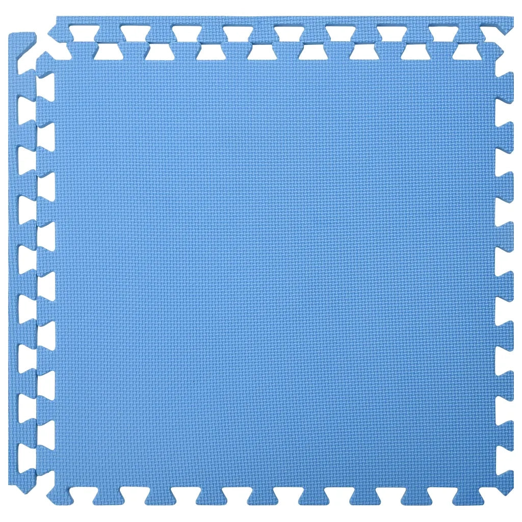 Tappetino a Incastro 6 pz 2,16 m² in Schiuma EVA Blu 92464