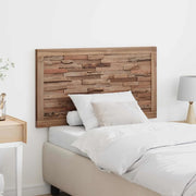 Testiera Naturale 100 cm Legno di teak solido 42024547