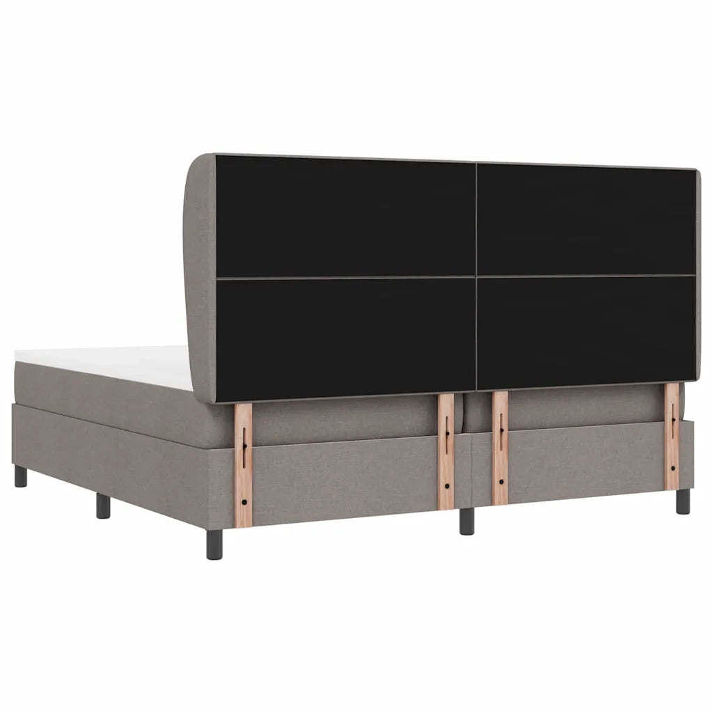 Letto a molle con materasso Talpa 200 x 200 cm Tessuto 3340589