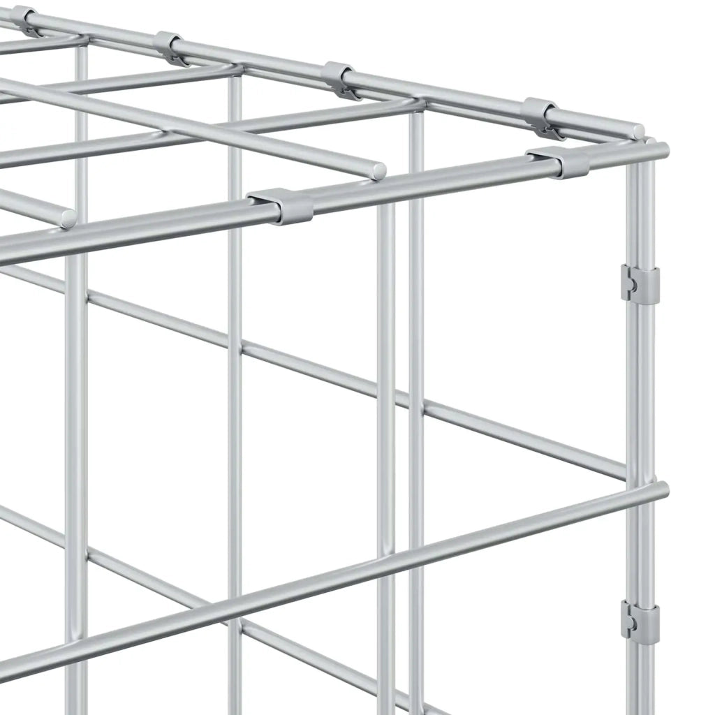 Gabione con Filo da 3,5 mm e Rete da 10x10 cm 800x30x50 cm 3463186