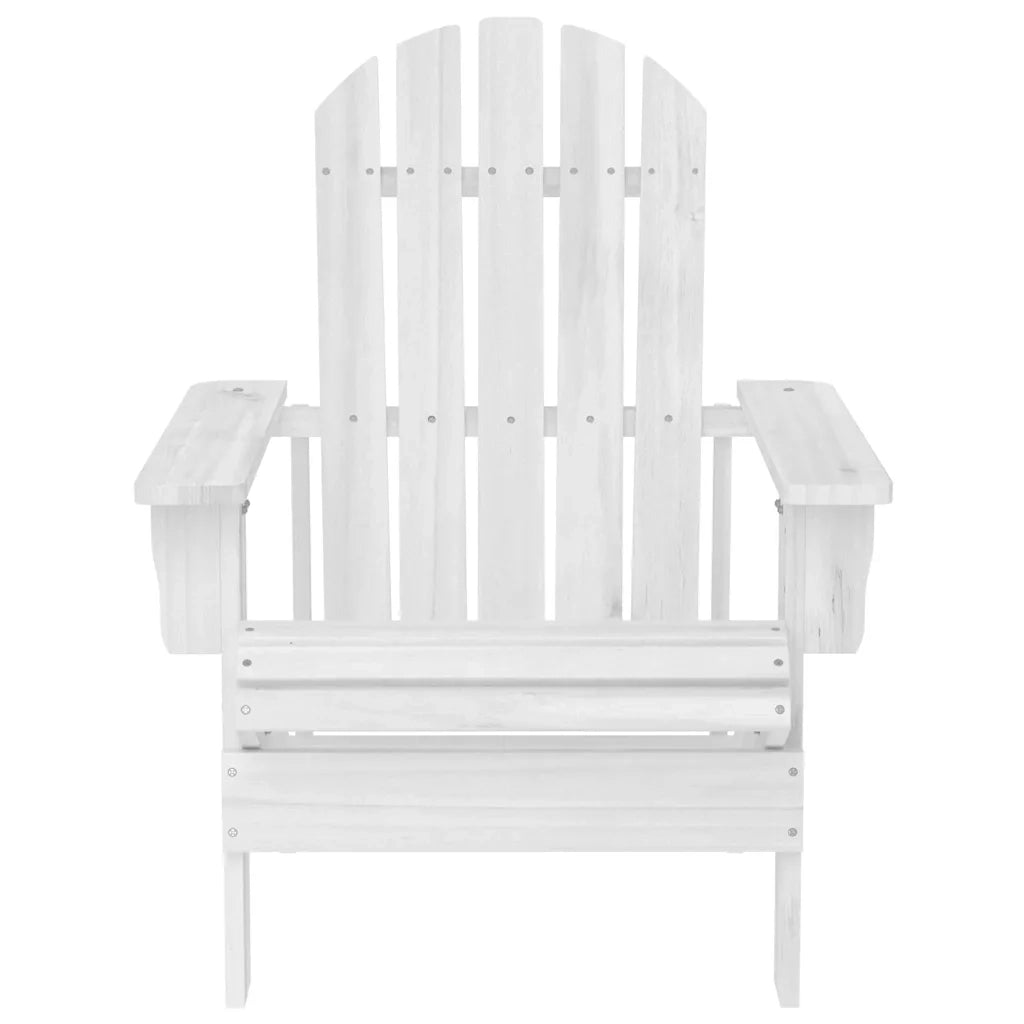 Sedia da Giardino in Legno Bianca cod mxl 24787