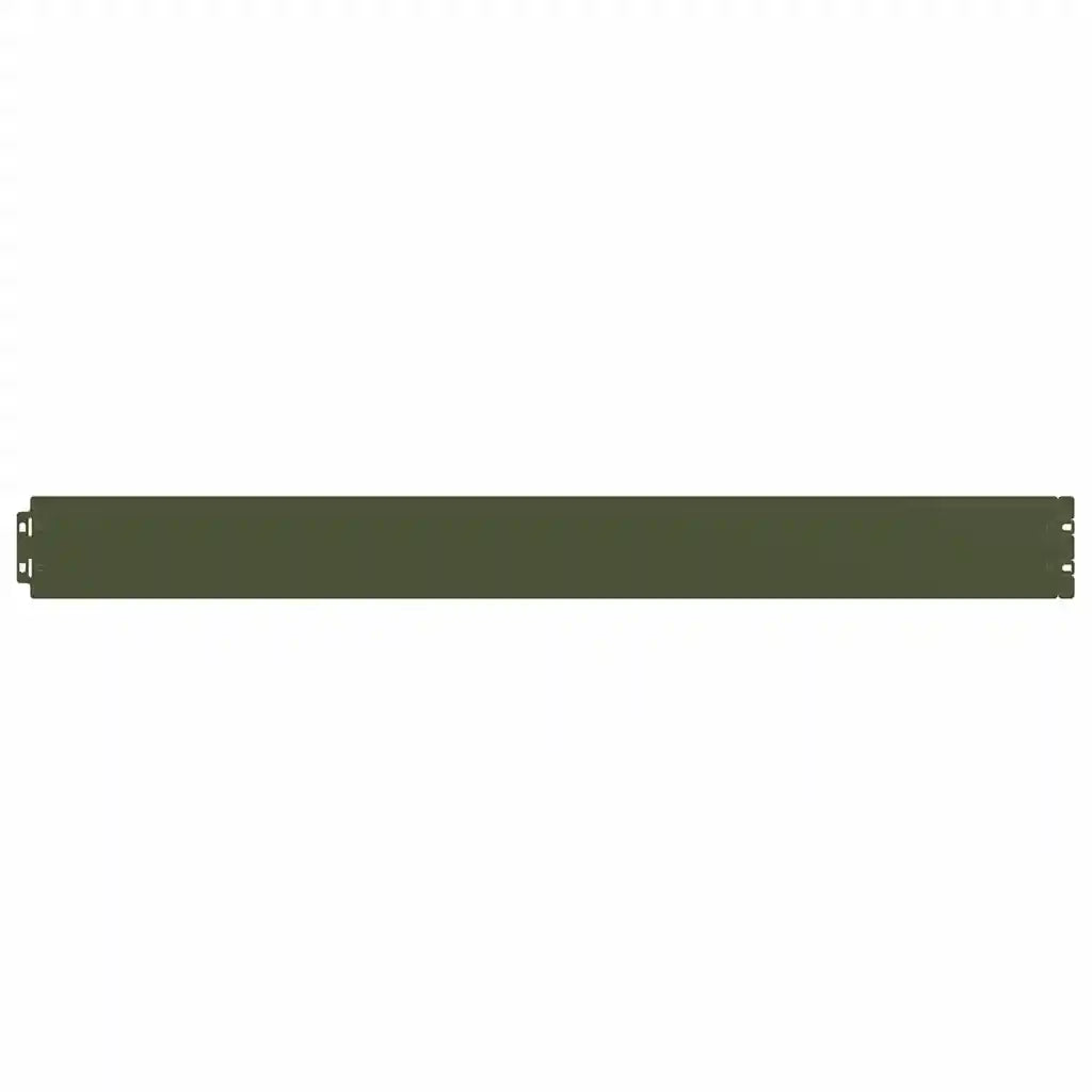Bordure per Prato 10 pz Verde Oliva Acciaio Laminato a Freddo CFW3197601