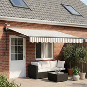 Tettuccio Elettrico Retrattile Grigio chiaro e bianco 3426069