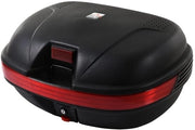 Borsa di Coda per Scooter - 43L - 2 Caschi Mediali & Accessori Extra - Rettificatore - 2 Chiavi - 55,5 x 41 x 27,5 cm