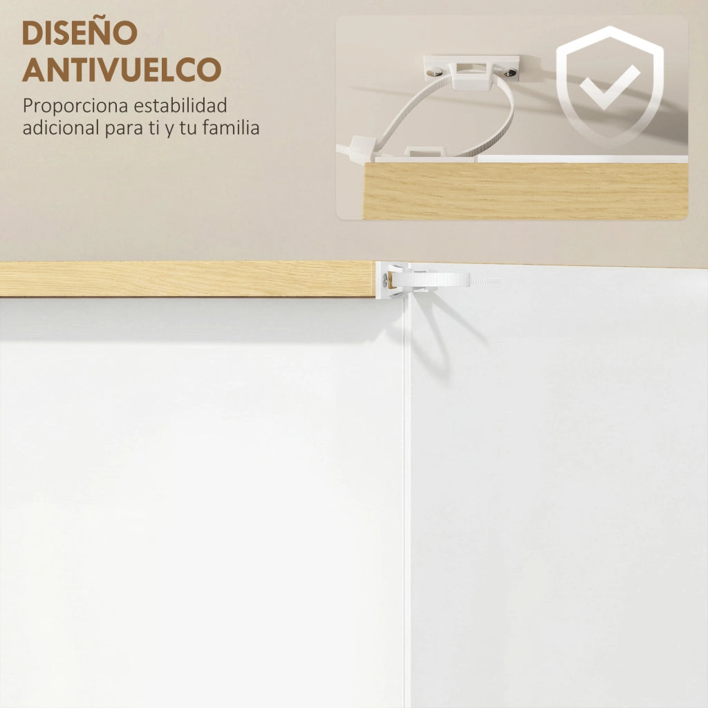 Armadio Zapatero ¨C zephmum ¨C 72x26x112 cm Bianco