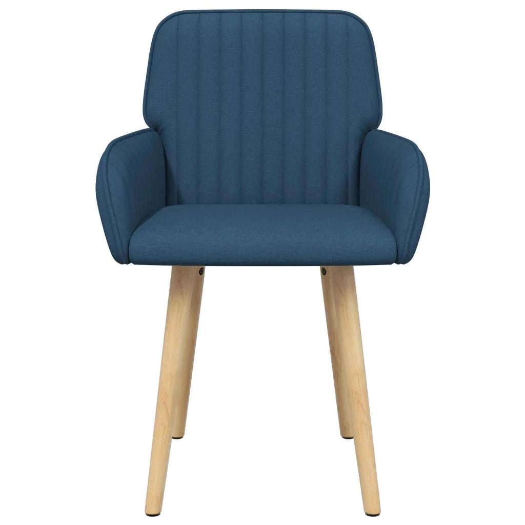 Sedie da pranzo 4 pcs Tessuto Blu 56,5 x 50 x 87,5 cm 3428200
