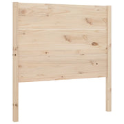 Testiera | Testata per Letto 96x4x100 cm in Legno Massello di Pino