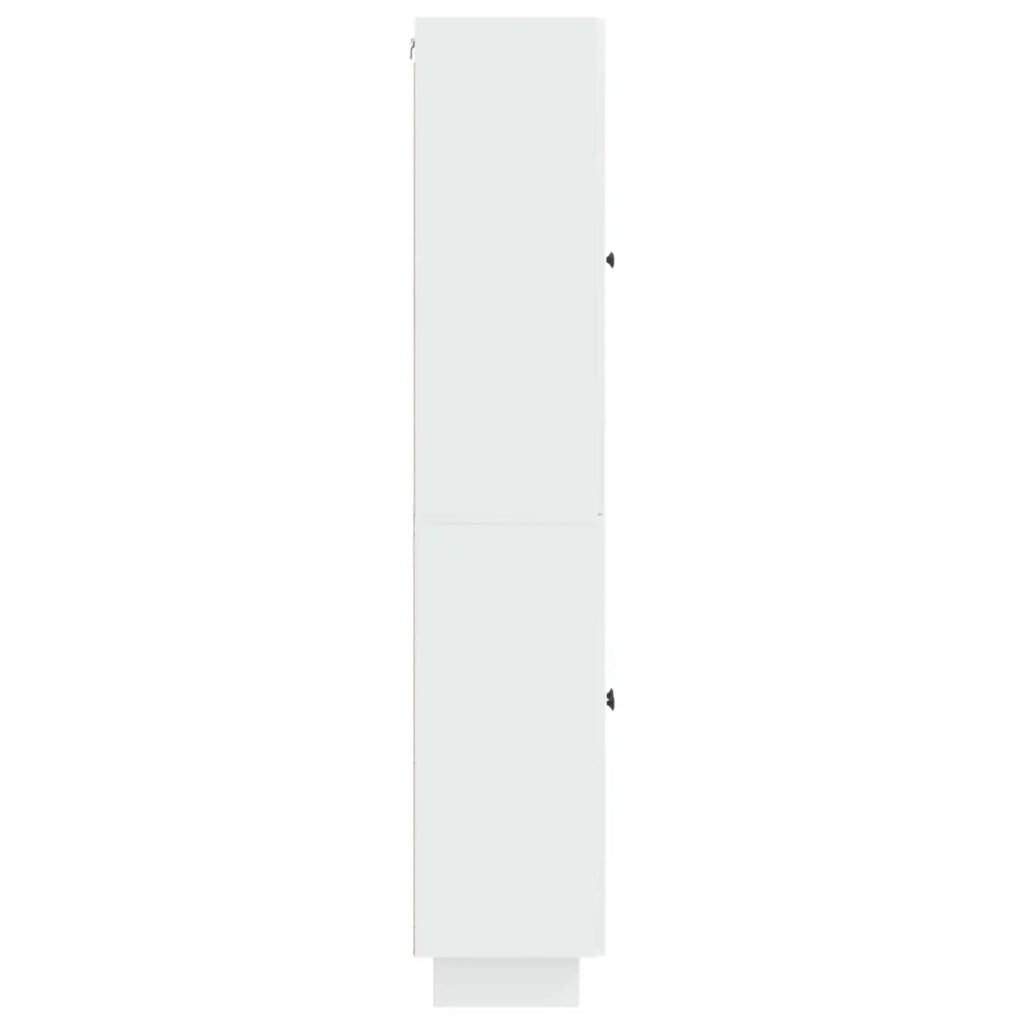 Set di armadi 2 pcs Bianco Lucido 66 x 34,5 x 90 cm 3416362