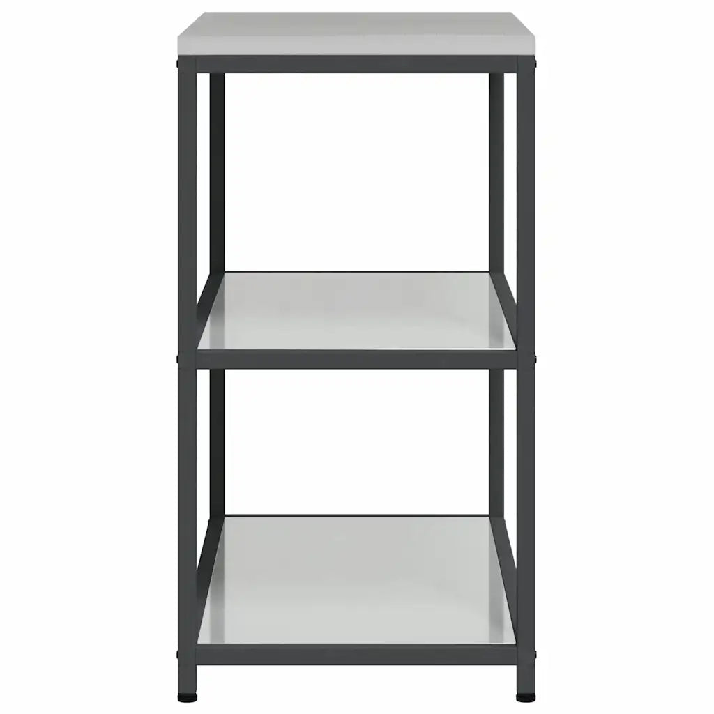 Stoccaggio in cucina Argento 90 x 50 x 92 cm Acciaio 874959