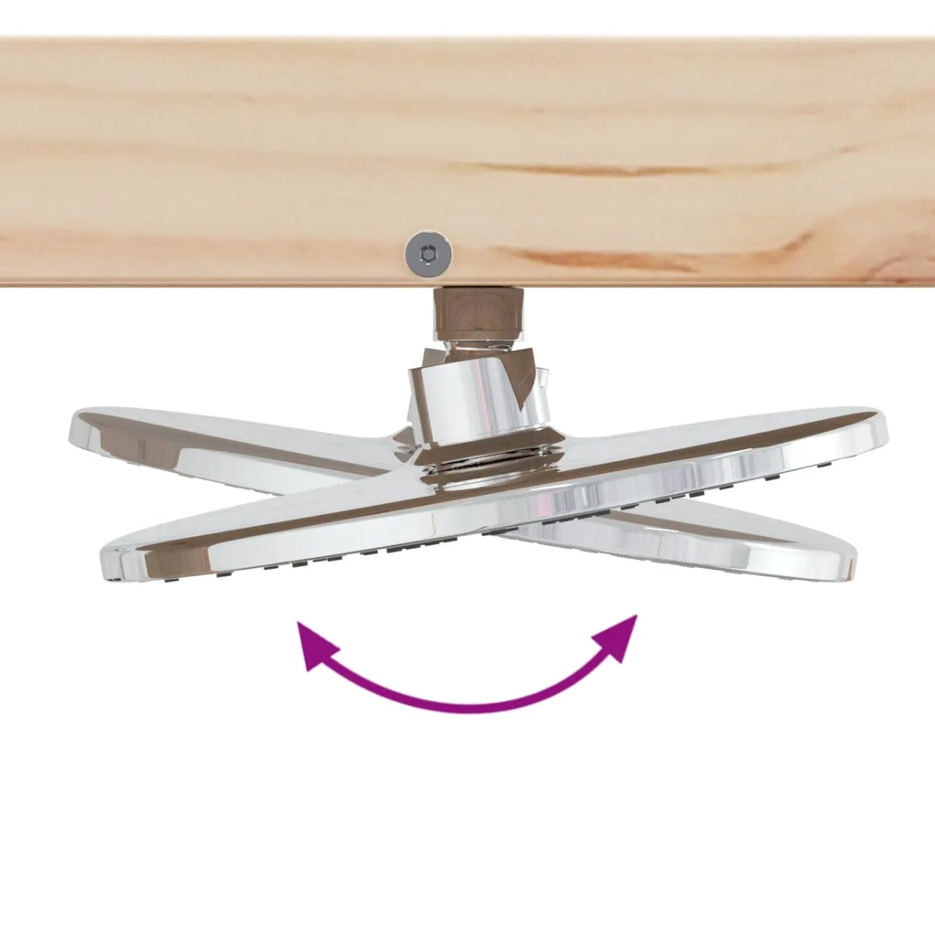 Doccia da esterno 210 cm Legno massello di pino e acciaio inox 886356