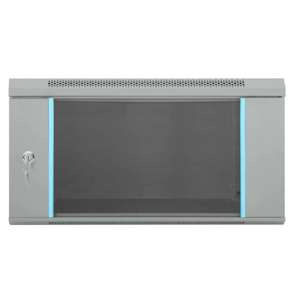 vidaXL Armadietto di rete Grigio 60 x 60 x 35 cm Acciaio