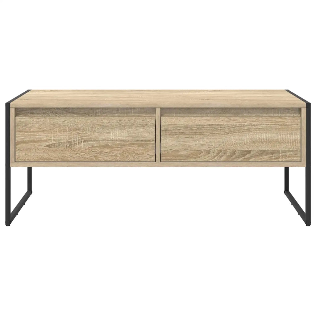 Tavolino da salotto Sonoma 100 x 46 x 40 cm Legno multistrato 886445