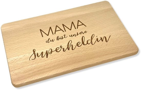 Tavolo da colazione per mamma per la mamma/anniversario (supereroina)