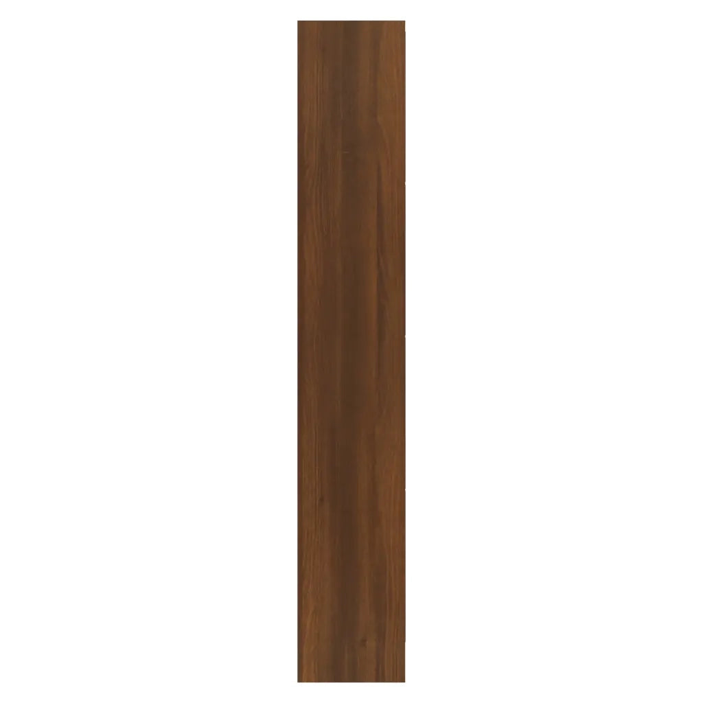Scarpiera-Scaffale per scarpe Rovere Marrone 63x24x147 cm in Legno Multistrato