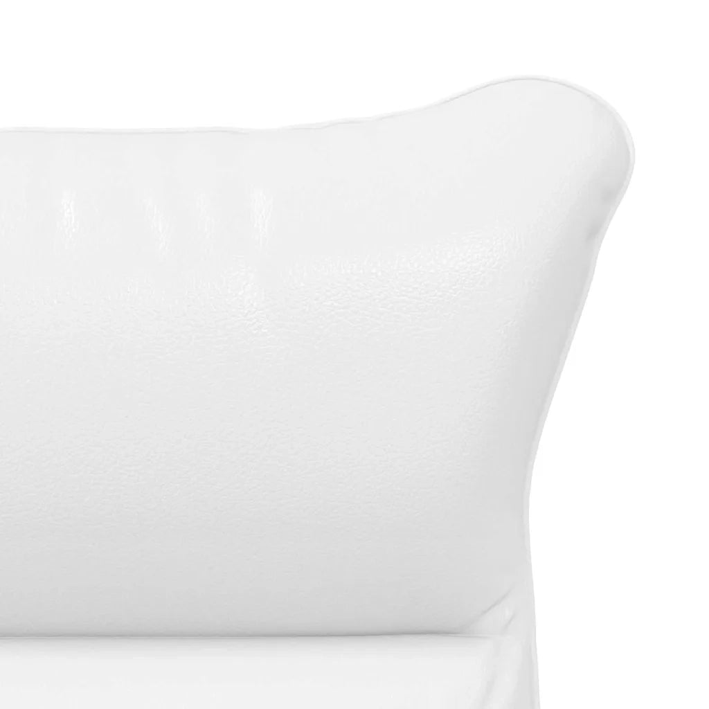 poltrona Bianco 69 x 74 x 93 cm Pelle Artificiale 42001864