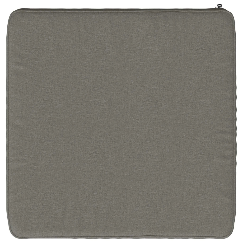 Cuscini per Sedia in 4 Pezzi VUGHT 4 pz 100% Poliestere Grigio 946248