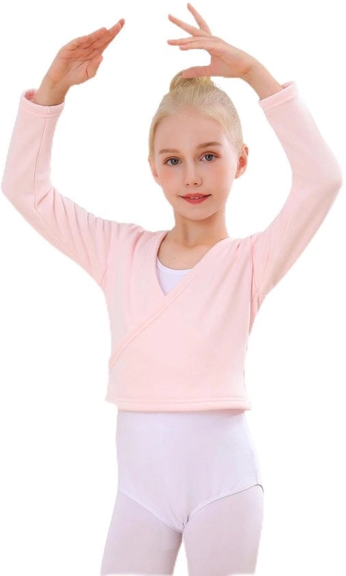 Vestito di Velluto a Cotone per le Lunghe Gonne - Rosa - Ragazze - Adatto per Balletto/Jazz - Prodotto da Danza Professionale - Gonna da Ballo