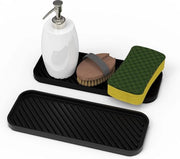 Organizzatore in silicone per cucina e bagno, Mat di asciugatura pratica per accessori vari