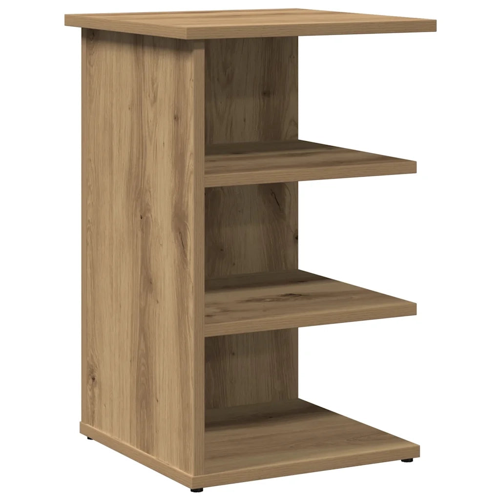 Credenza Rovere Artigianale 35x35x55 cm in Legno Multistrato