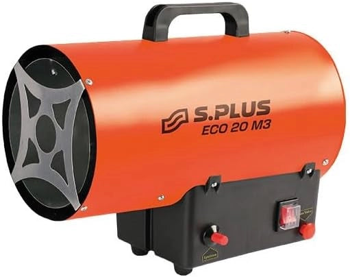 Générateur d'air chaud S.PLUS ECO 20 M3 mobile gaz propane manuel 15kW allumage piezo