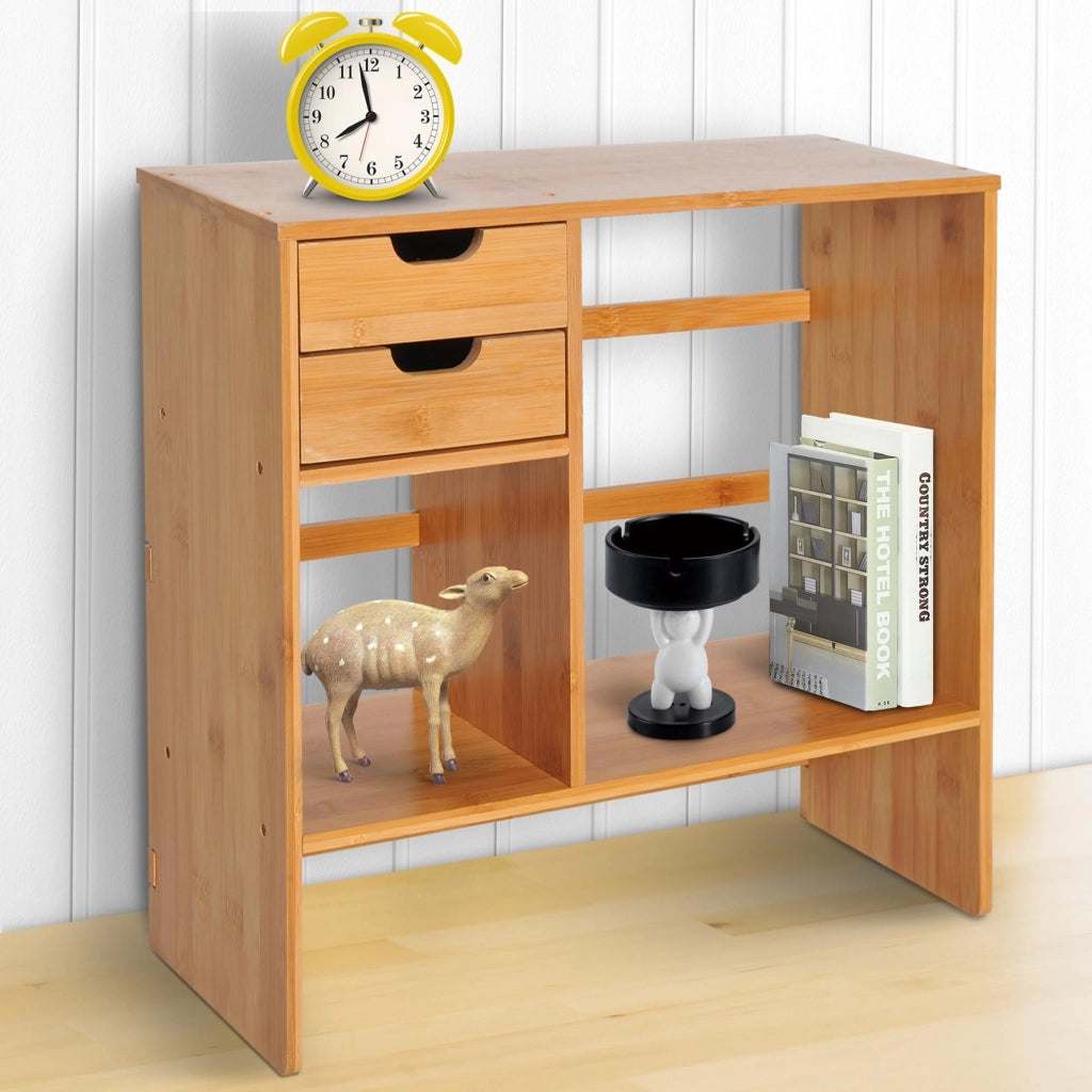 Libreria scaffale divisorio in bamb¨´ naturale ¨C Minimal ¨C 80x30x180
