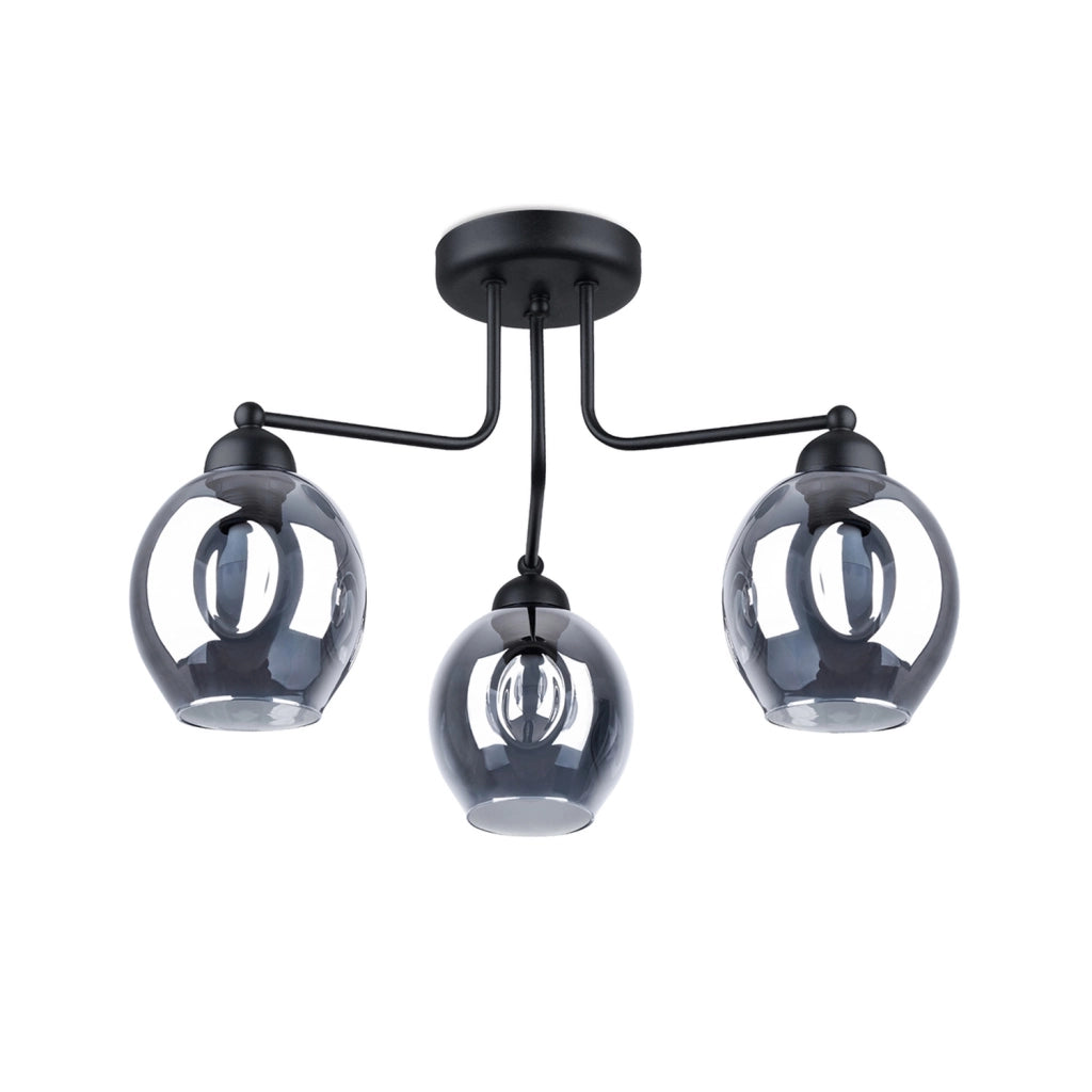 Lampadario FILLAN 3 nero