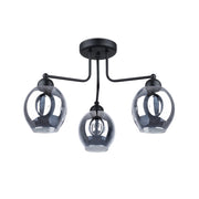 Lampadario FILLAN 3 nero