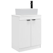 Mobile da bagno con Lavabo | Armadio Lavabo Bianco 54 x 35 x 83 cm