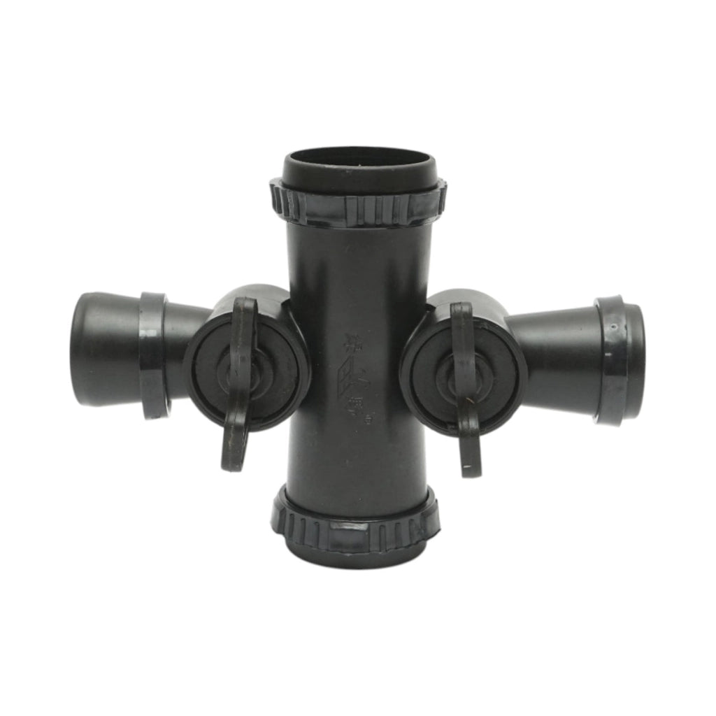 Valvola di distribuzione a croce 50x45mm per impianti di irrigazione