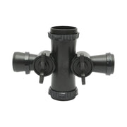 Valvola di distribuzione a croce 50x45mm per impianti di irrigazione