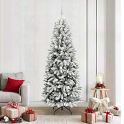 Albero di Natale artificiale con 300 LED Bianco 210 cm 3396060