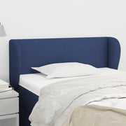 Testiera ad Orecchio Blu 93x23x78/88 cm in Tessuto 3116852