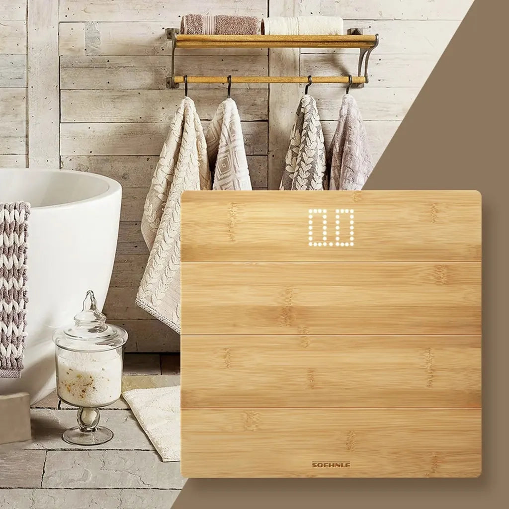 Soehnle Bilancia da Bagno Style Sense Bamboo Magic 180 kg 444124