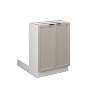 Vicco Isola da cucina GrigioBeige 60 cm senza piano di lavoro