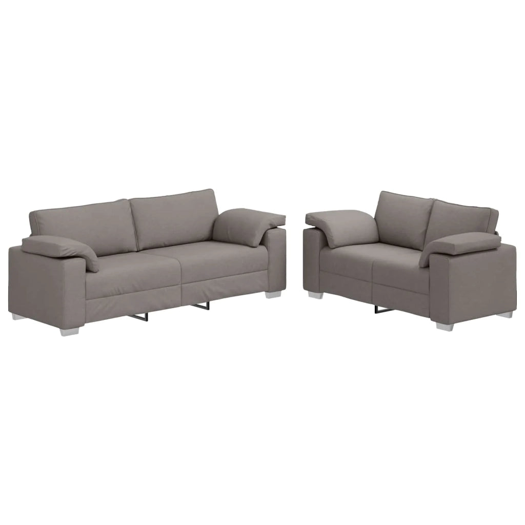Divano 2 pcs Talpa 219 x 80 x 82 cm Tessuto 3324746